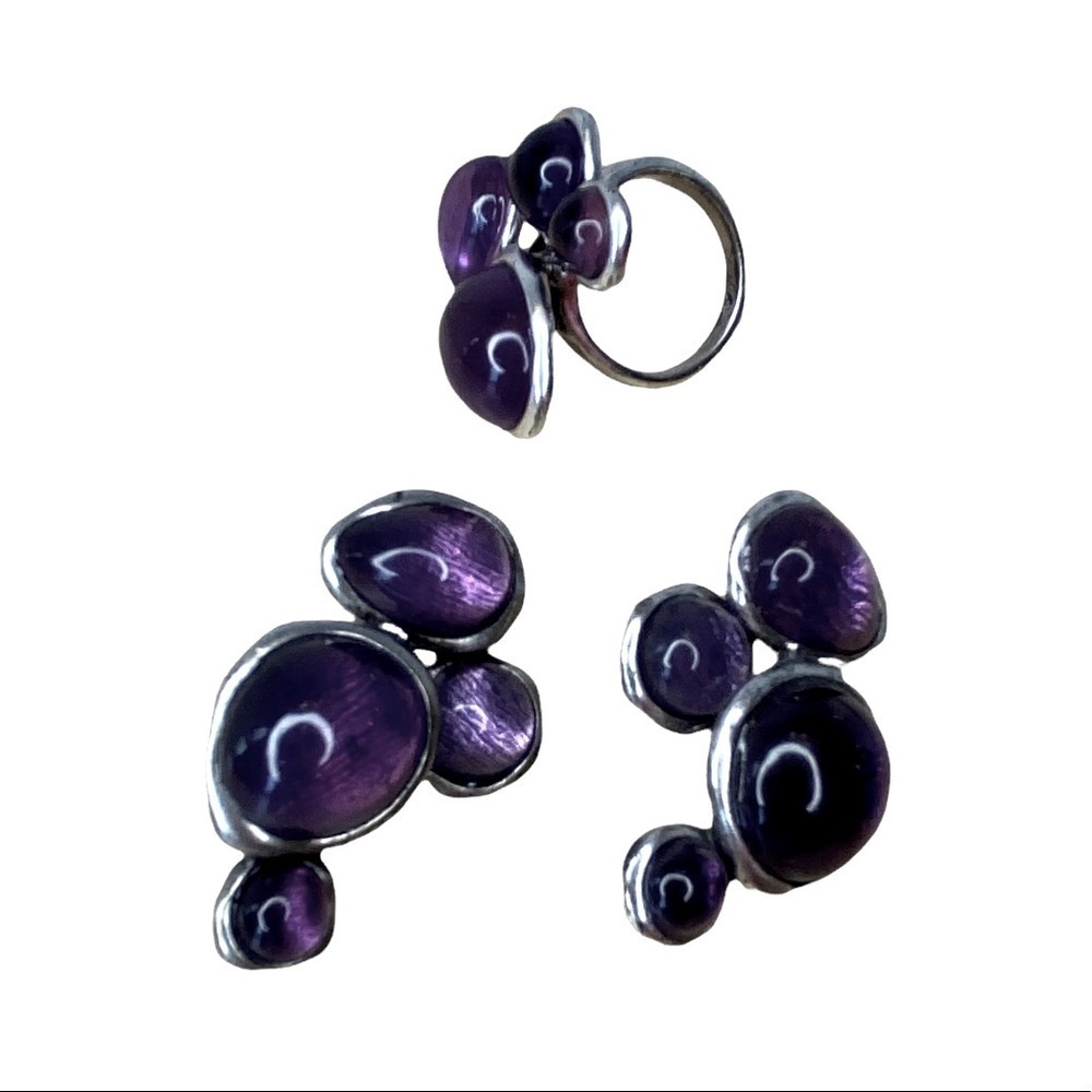 Grace Adele Earrings and Ring Set